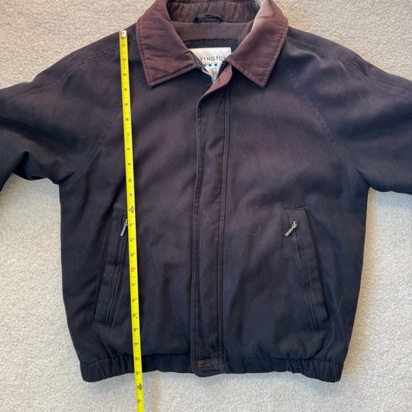 Covington Black Bomber Jacket - lots of pockets! - Picture 8 of 8